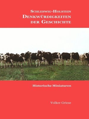 cover image of Schleswig-Holstein--Denkwürdigkeiten der Geschichte